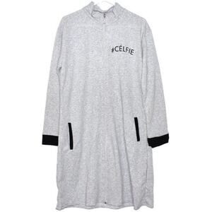 #celfie Grey Long Sweatshirt Dress Size Large